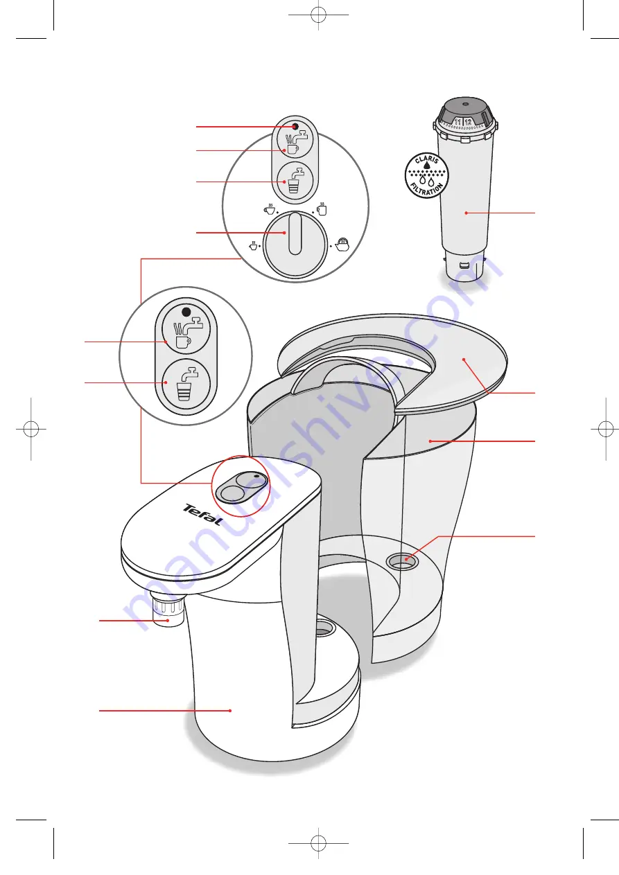 TEFAL QUICK & HOT AQUA BR303 Manual Download Page 2