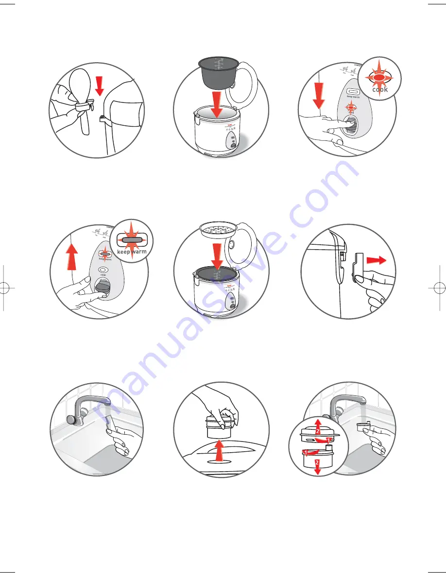 TEFAL RK4008 COMFORT RICE COOKER Скачать руководство пользователя страница 2