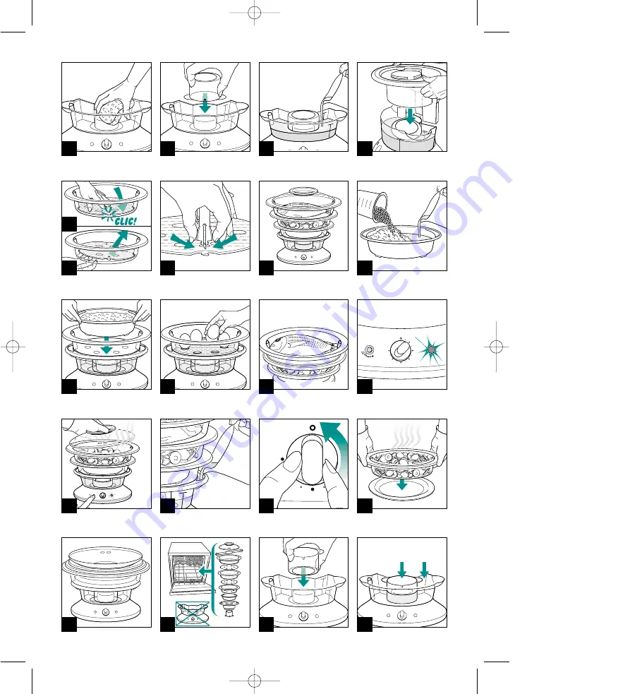 TEFAL Steam Cuisine Vitamin+ Series Скачать руководство пользователя страница 4