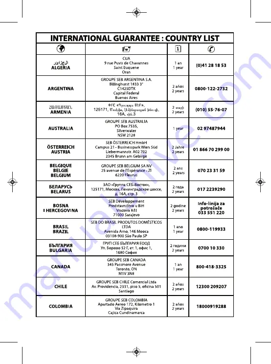 TEFAL Supergliss FV3826 Manual Download Page 75