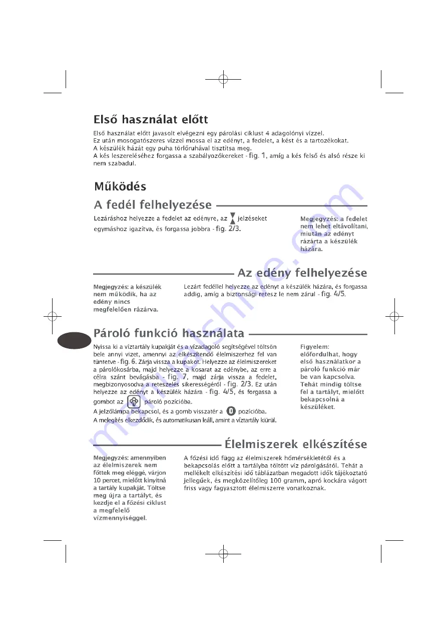 TEFAL TD7000K0 Manual Download Page 62