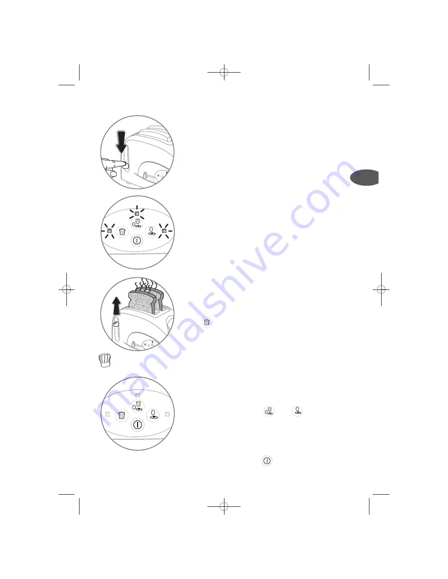 TEFAL TOAST'N EGG User Manual Download Page 21