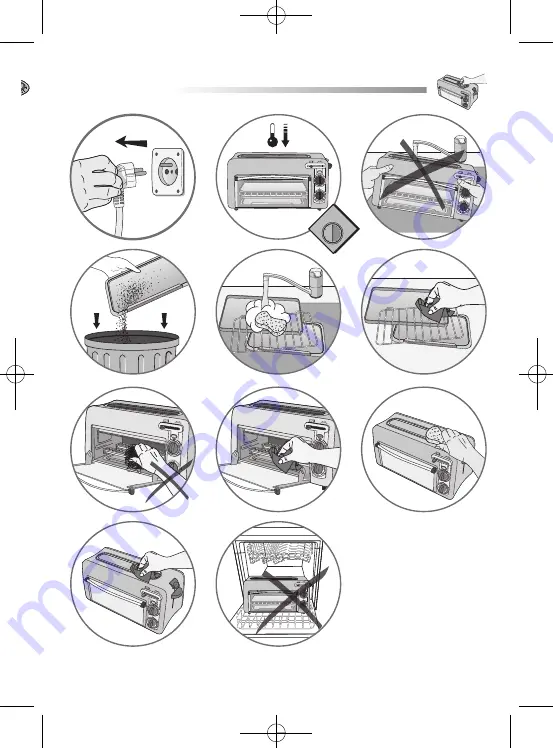 TEFAL TOAST'N GRILL TL600015 Manual Download Page 7