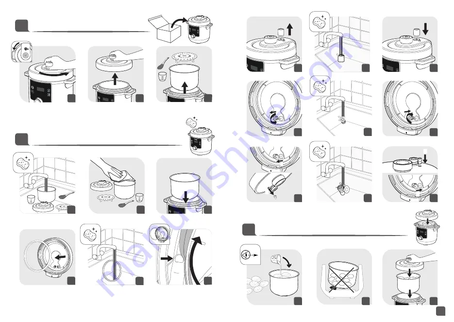 TEFAL Turbo Cuisine Maxi CY777 Manual Download Page 3