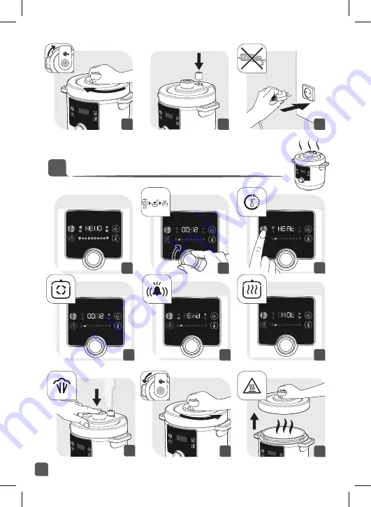 TEFAL Turbo Cuisine Maxi Manual Download Page 6