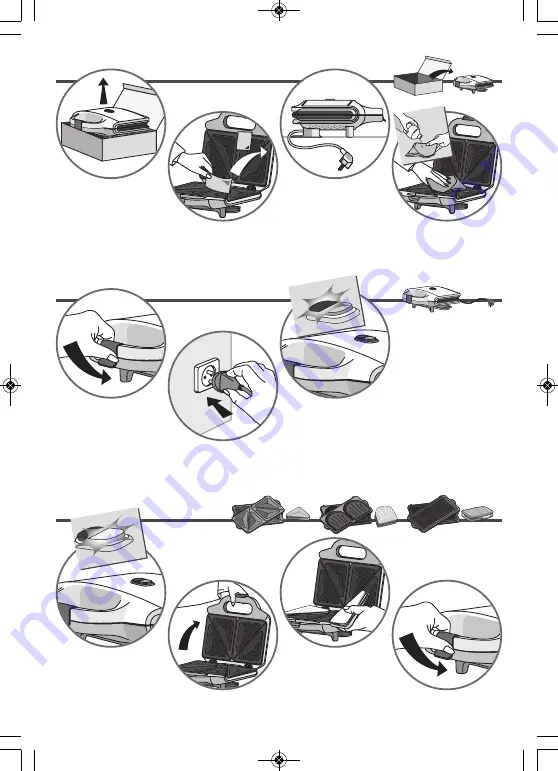 TEFAL ultracompact SM155152 Manual Download Page 2