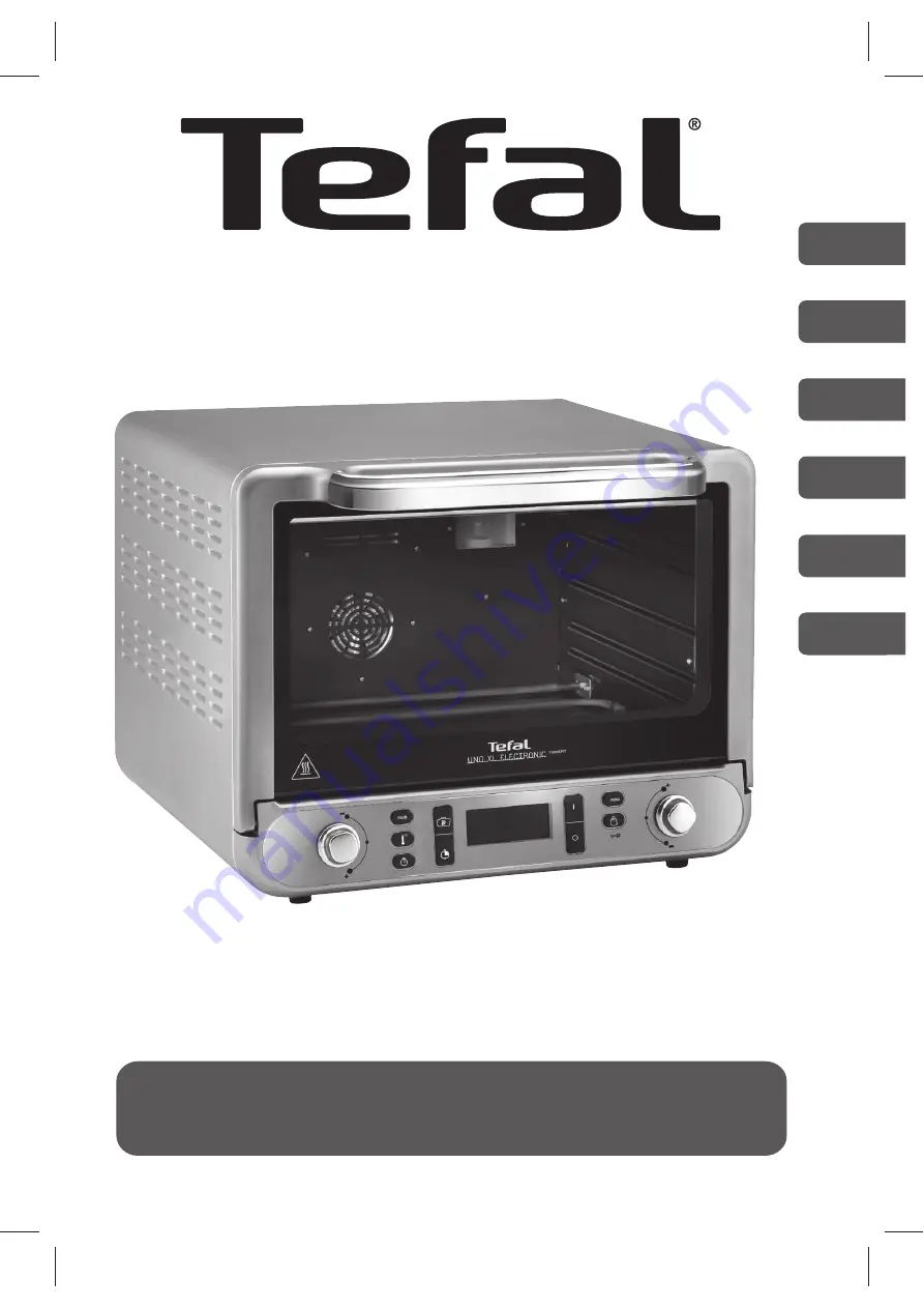 TEFAL Uno xl Manual Download Page 1