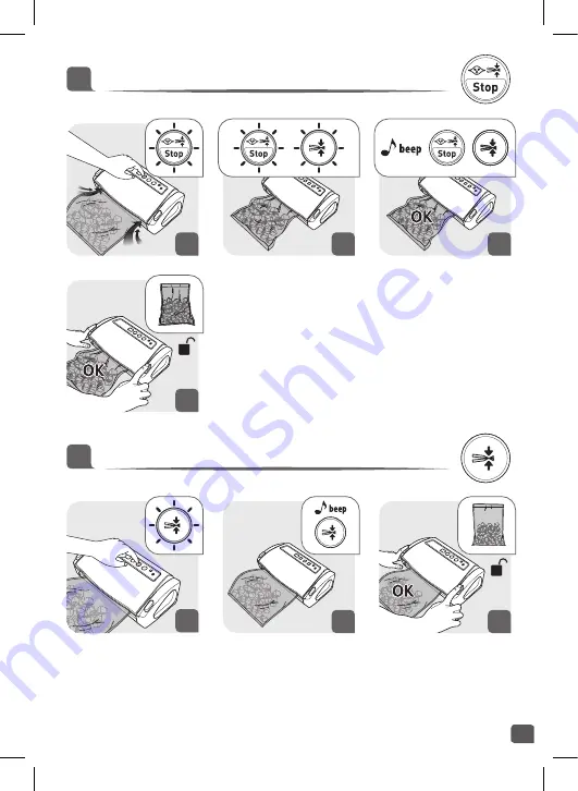 TEFAL Vacupack Plus Quick Start Manual Download Page 5