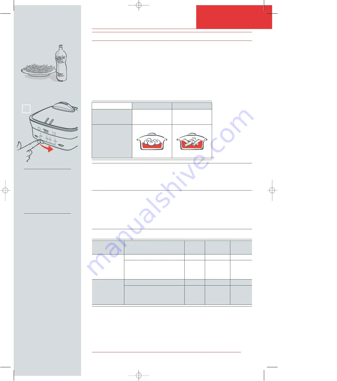 TEFAL VERSALIO FRY'N'COOK 1000 Instructions For Use Manual Download Page 33