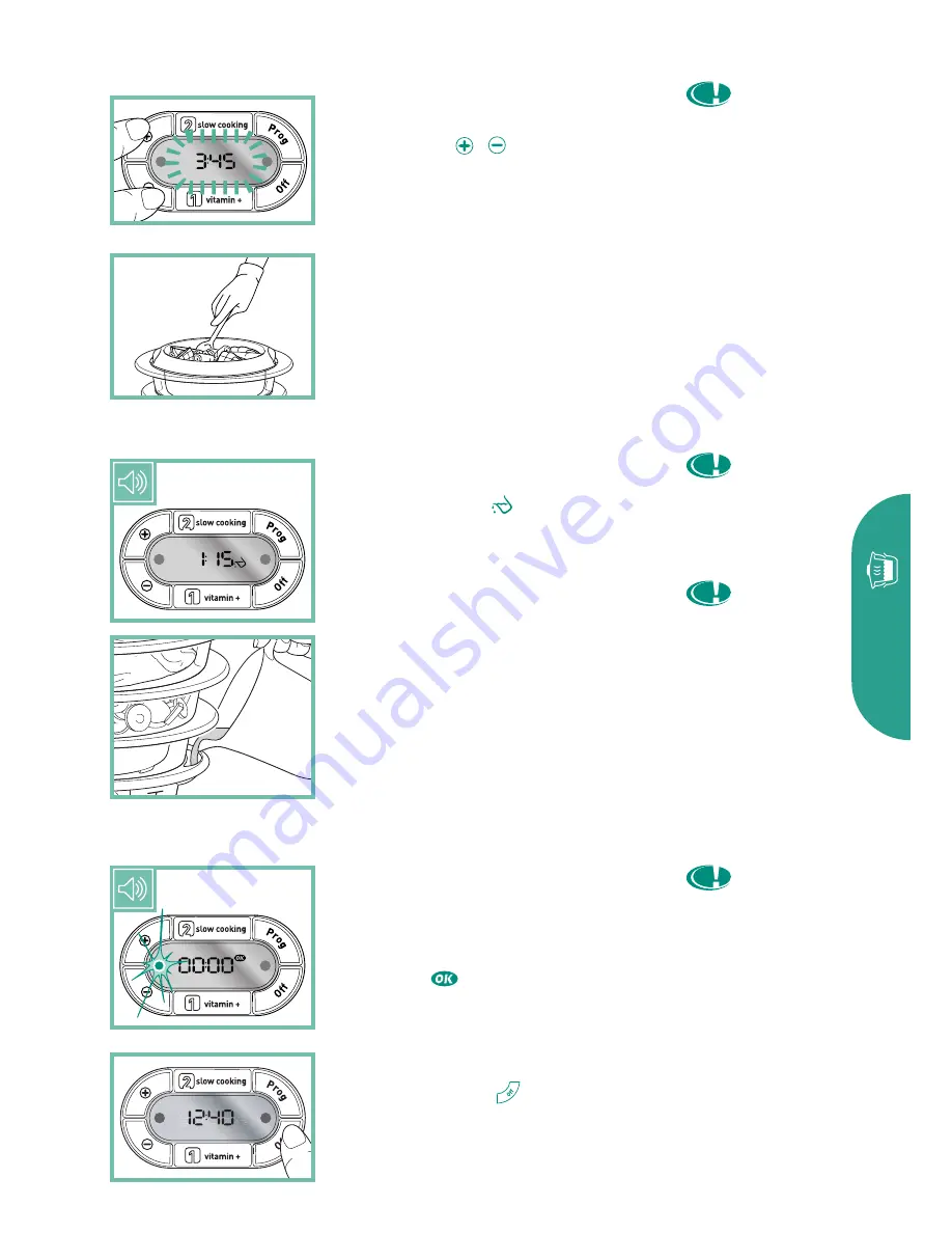 TEFAL VITAMIN PLUS STEAMER Manual Download Page 15