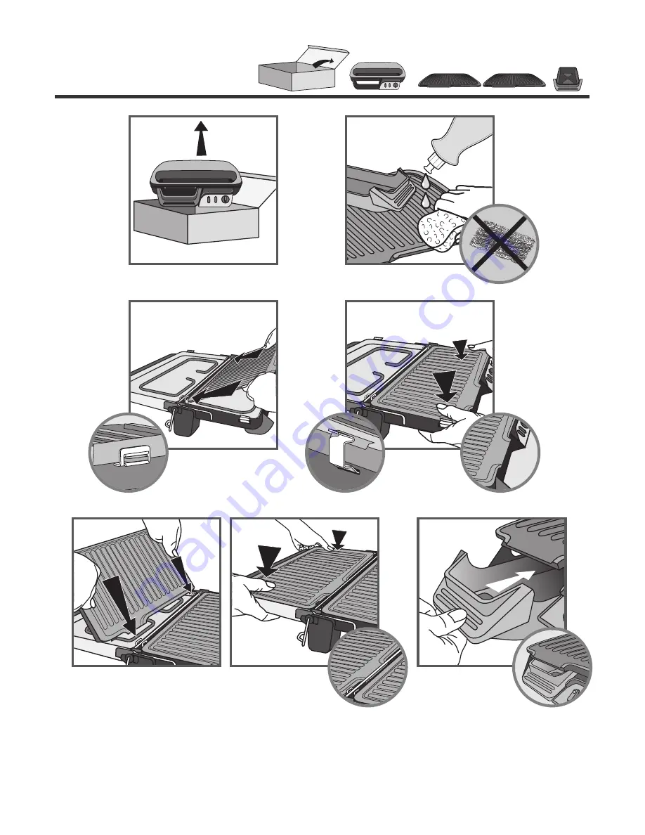 TEFAL XL HEALTH GRILL
COMFORT Manual Download Page 3