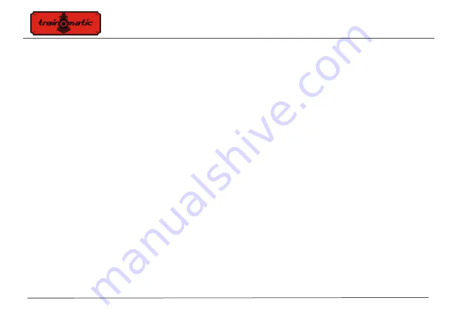 Tehnologistic Train-O-Matic Lokommander II Next18 ECU User Manual Download Page 10