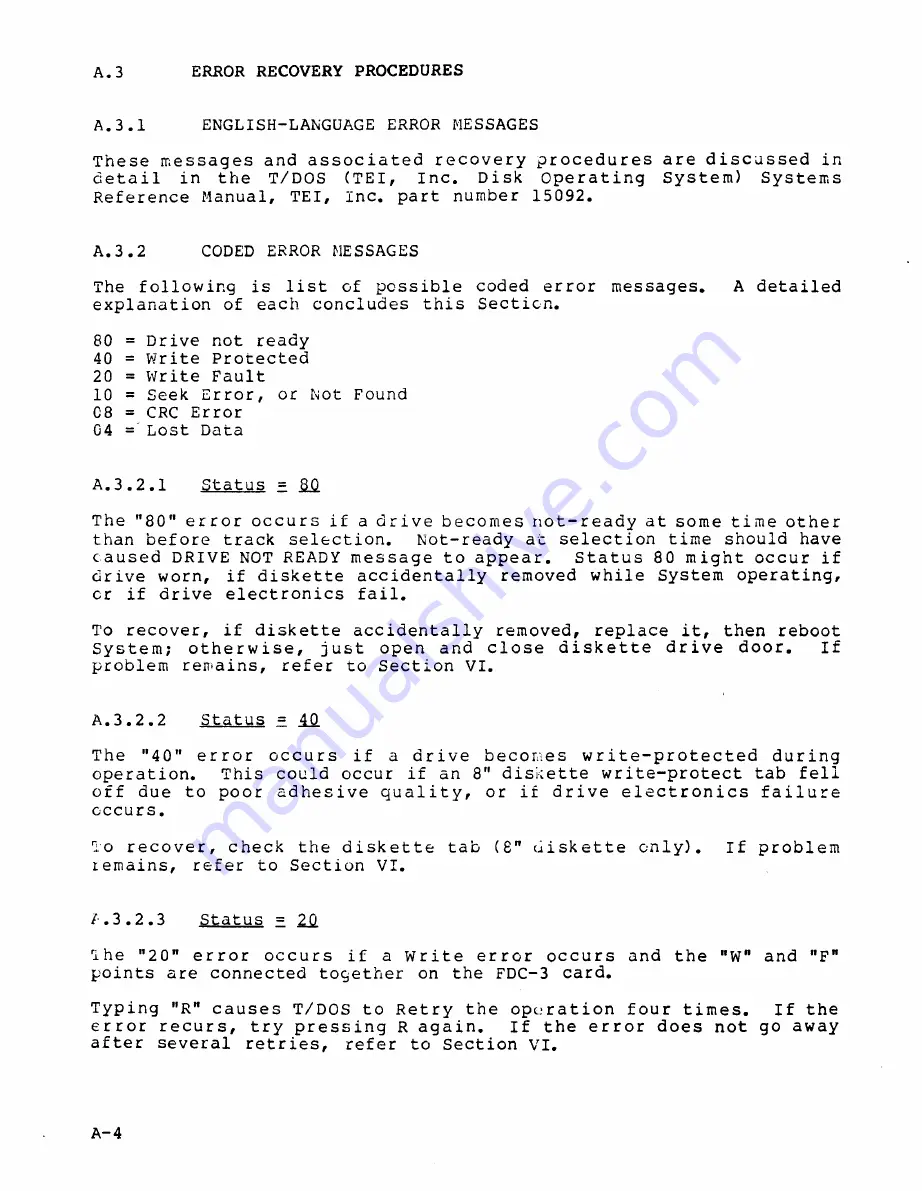 TEI FDC-3 User Manual Download Page 24