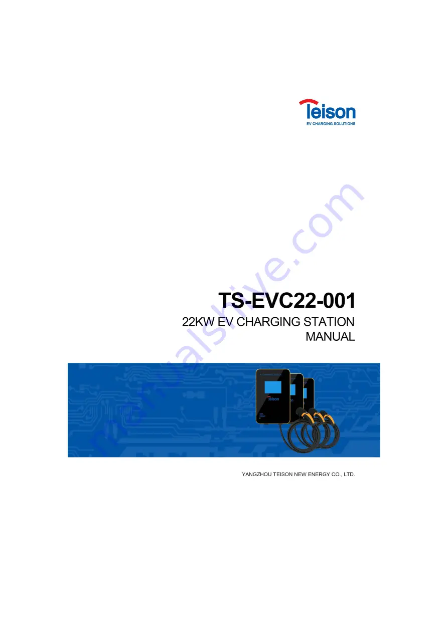 Teison TS-EVC22-001 User Manual Download Page 1