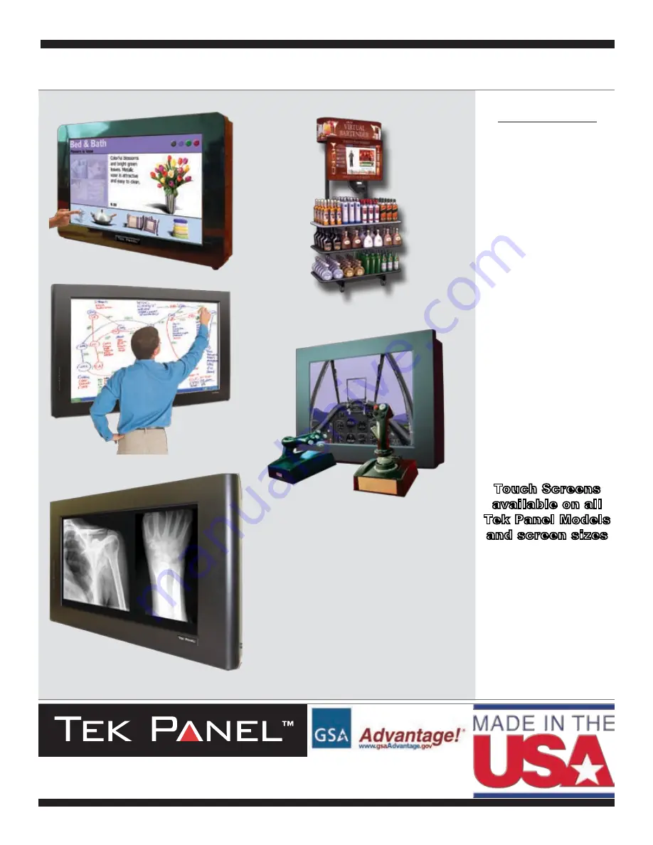 Tek Panel TekPanel 240 Скачать руководство пользователя страница 2