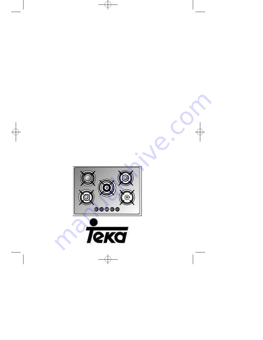 Teka CG Lux-60 4G Installation And Maintenance Manual Download Page 1