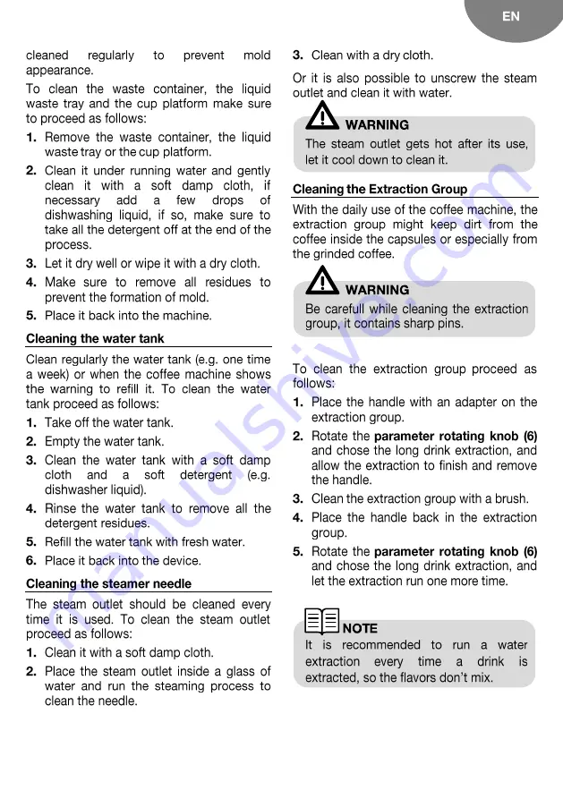 Teka CLC 835 MC User Manual Download Page 17