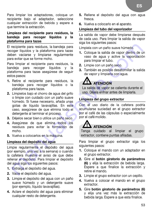 Teka CLC 835 MC User Manual Download Page 53