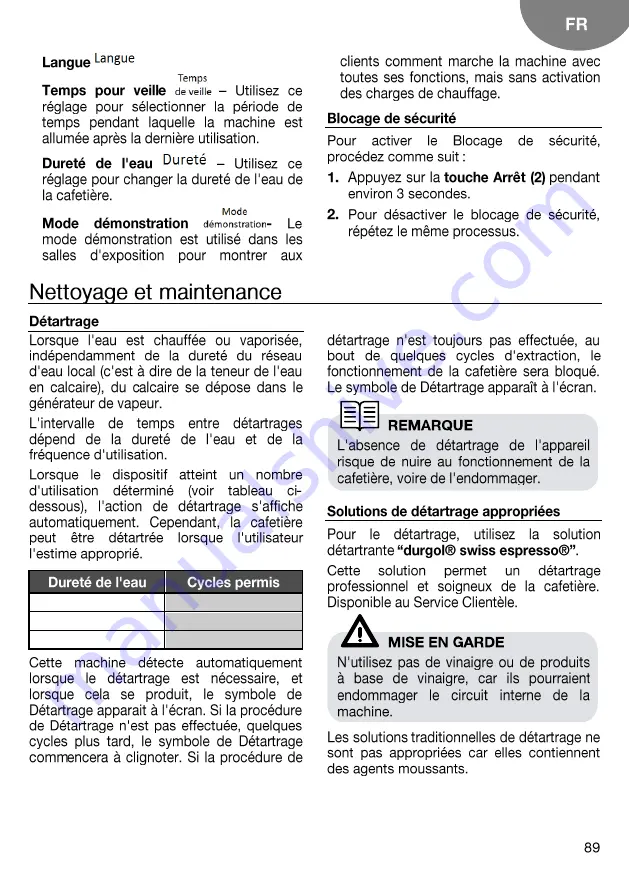 Teka CLC 835 MC User Manual Download Page 89