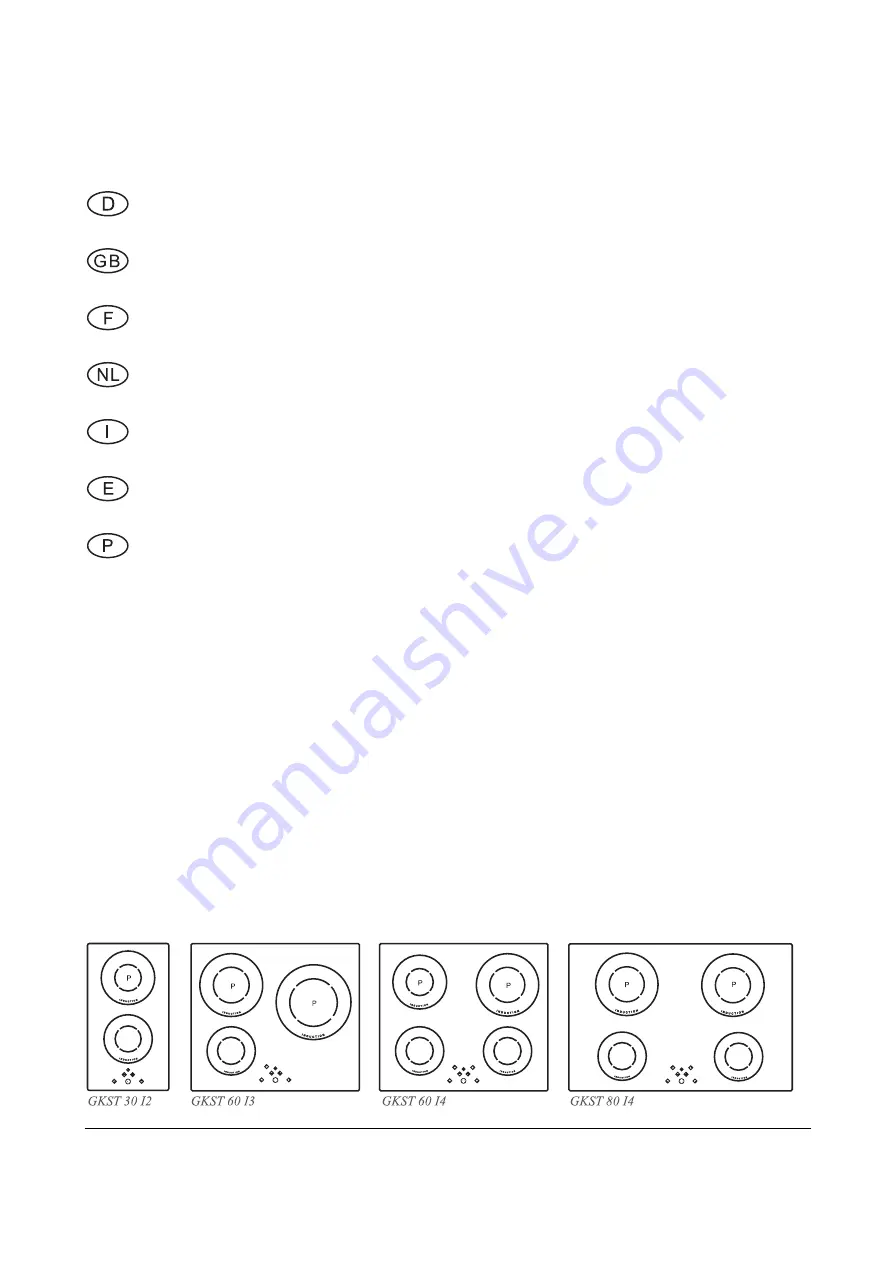 Teka GKST 30 12 Instructions For Fitting And Use Download Page 1