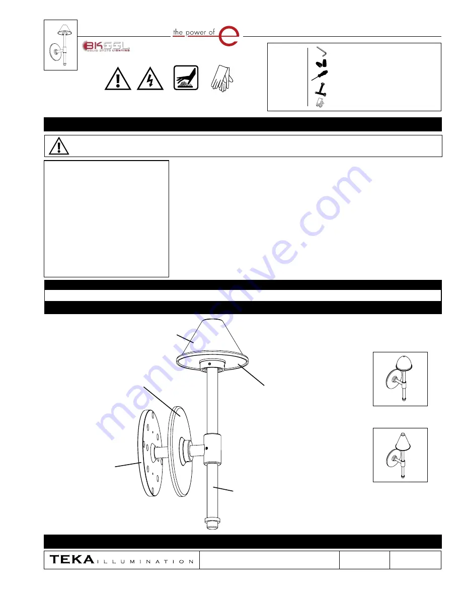 Teka HIGH LIGHT WALL Скачать руководство пользователя страница 1