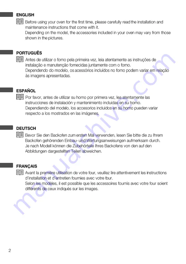 Teka HLC 847 SC User Manual Download Page 2