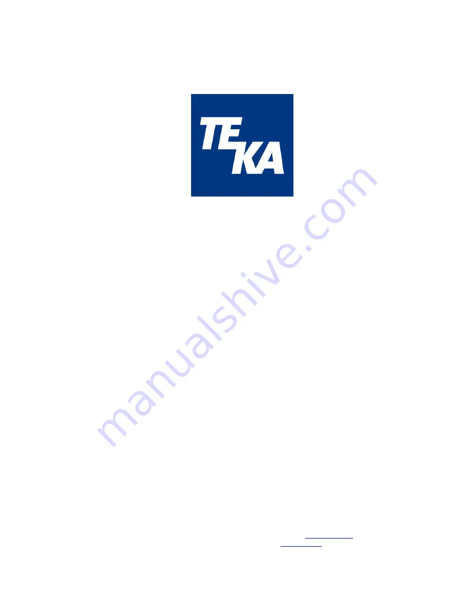 Teka LMD 508 Operating Instructions Manual Download Page 1