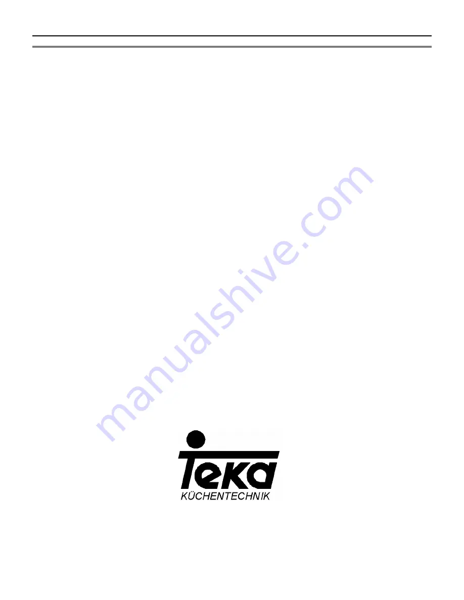 Teka MWL 20 BIS Instructions For Use Manual Download Page 60