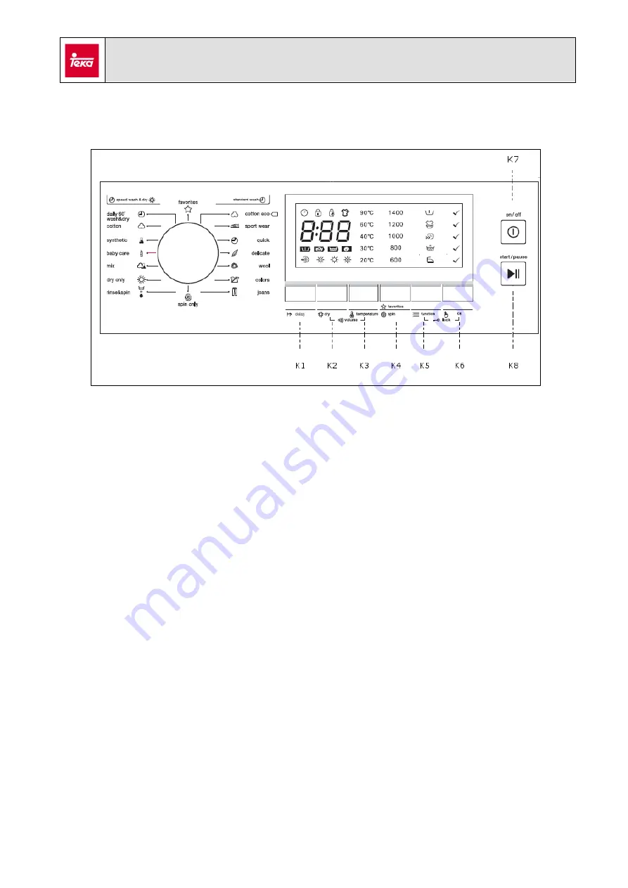 Teka TKD 1270 Скачать руководство пользователя страница 14