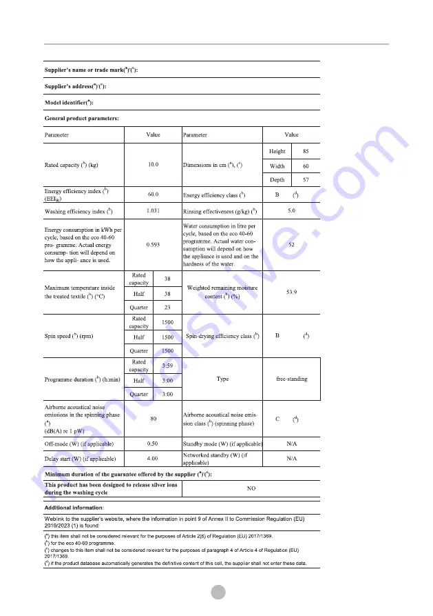 Teka TKD 1481 Скачать руководство пользователя страница 41