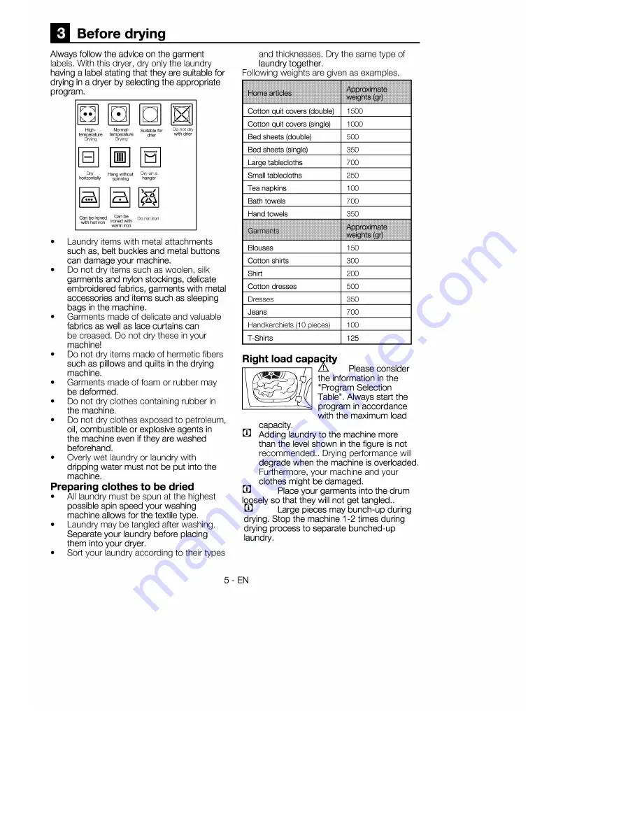 Teka TKS 650 User Manual Download Page 5