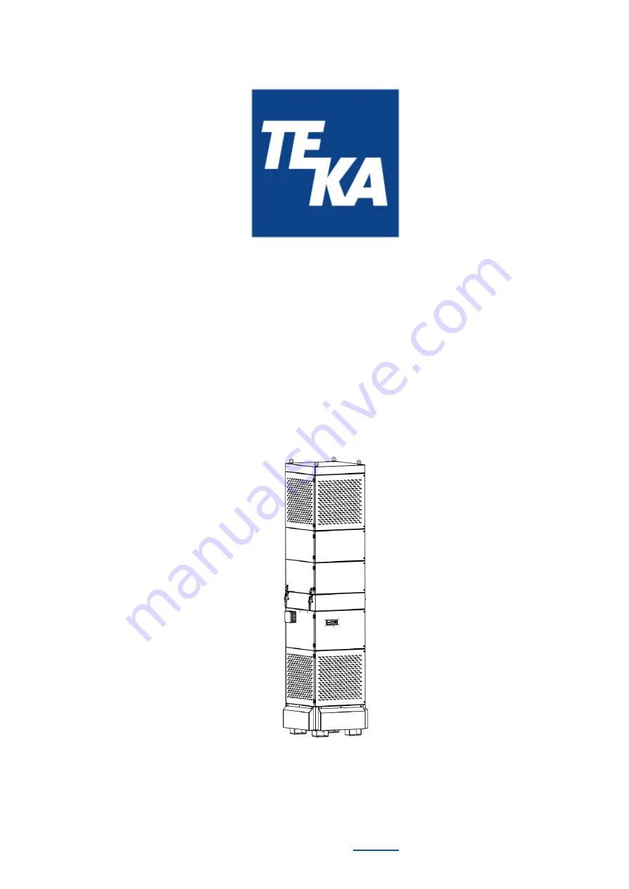 Teka VIROLINE TOWER Operating Instructions Manual Download Page 1