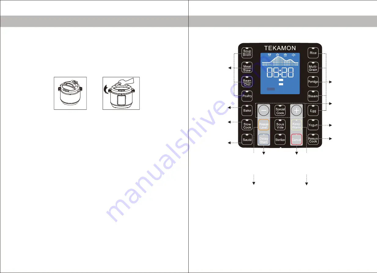 TEKAMON YBW60-100F User Manual Download Page 6