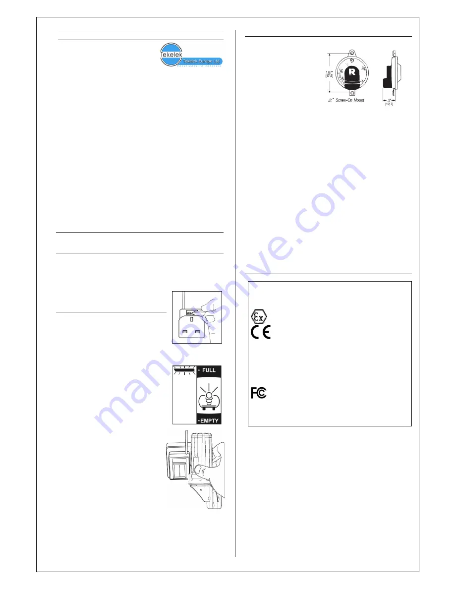 TEKELEK TEK 561 Installation Instructions Download Page 1