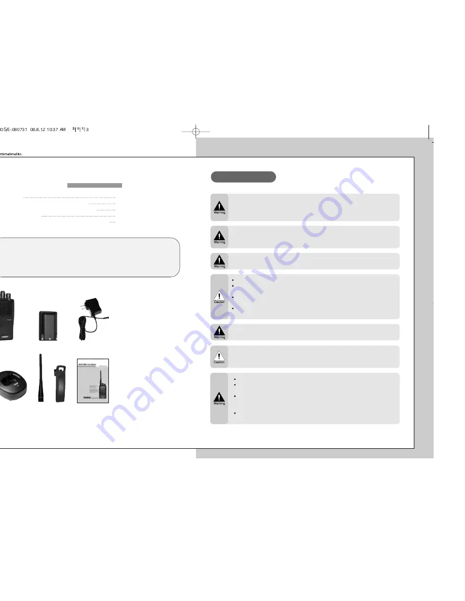 Tekk International XU-1000 Series User Manual Download Page 2