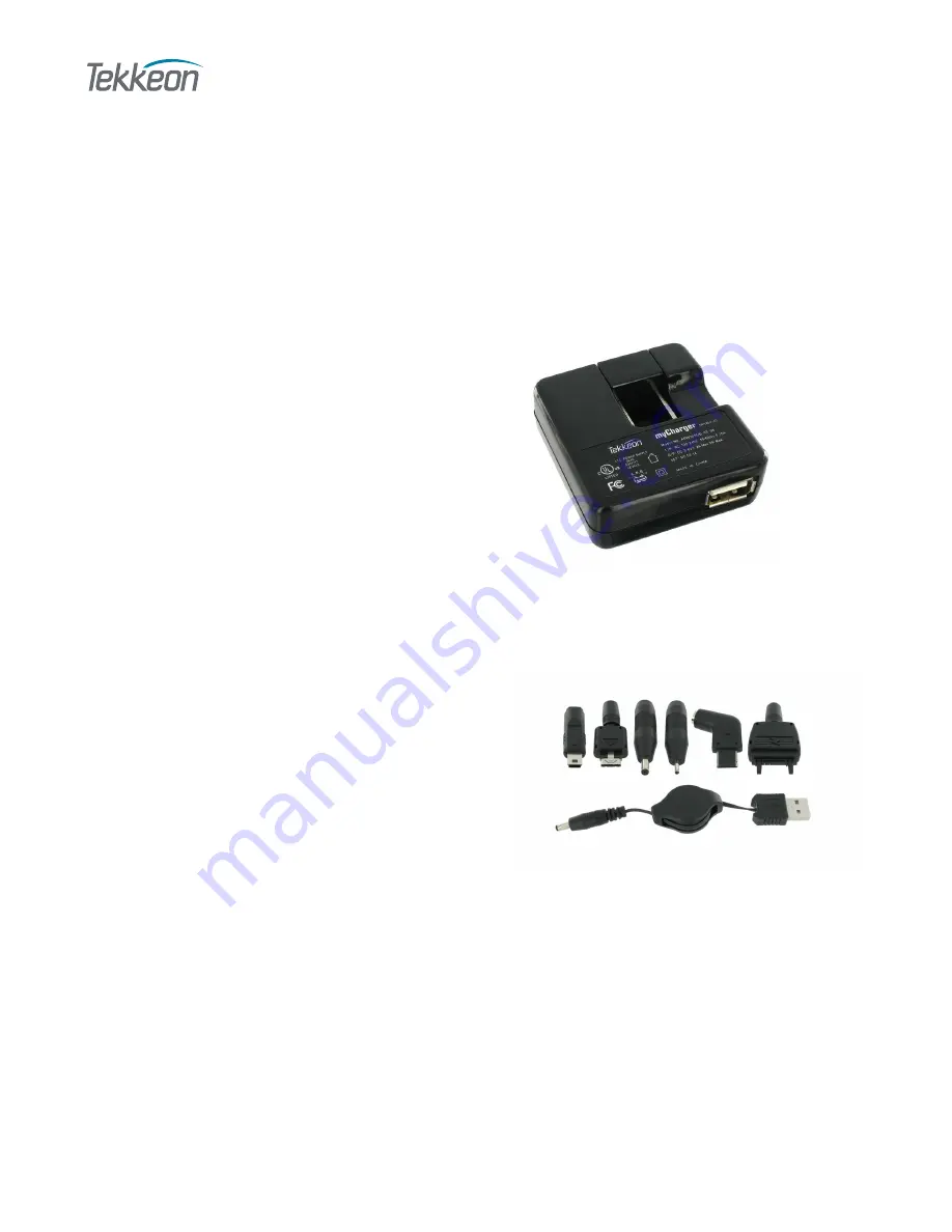 Tekkeon myCharger MP1650 Web And Catalog Content Download Page 1