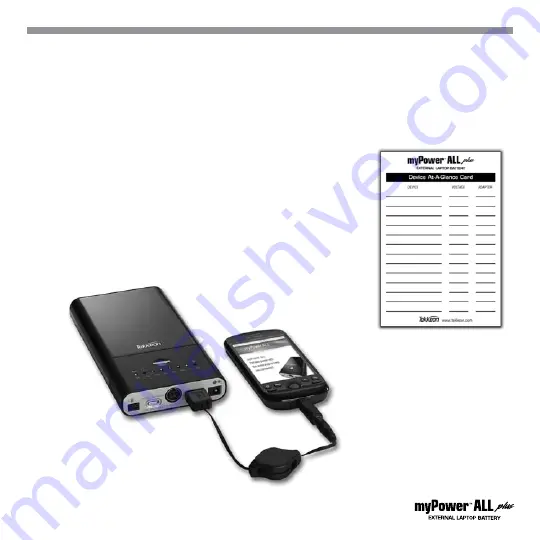 Tekkeon MYPOWER ALL PLUS MP3450 R2 User Manual Download Page 16