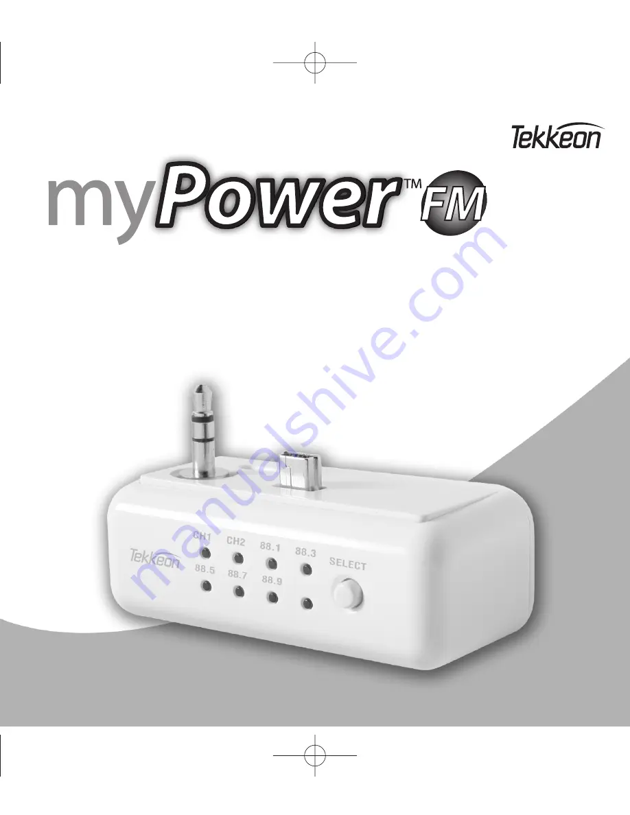 Tekkeon myPower FM MP1100-50 Скачать руководство пользователя страница 1