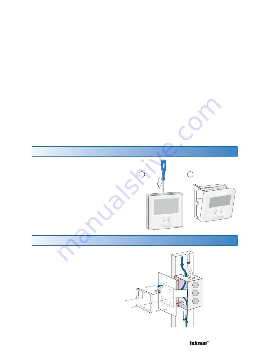 Tekmar D538 Installation & Operation Manual Download Page 3