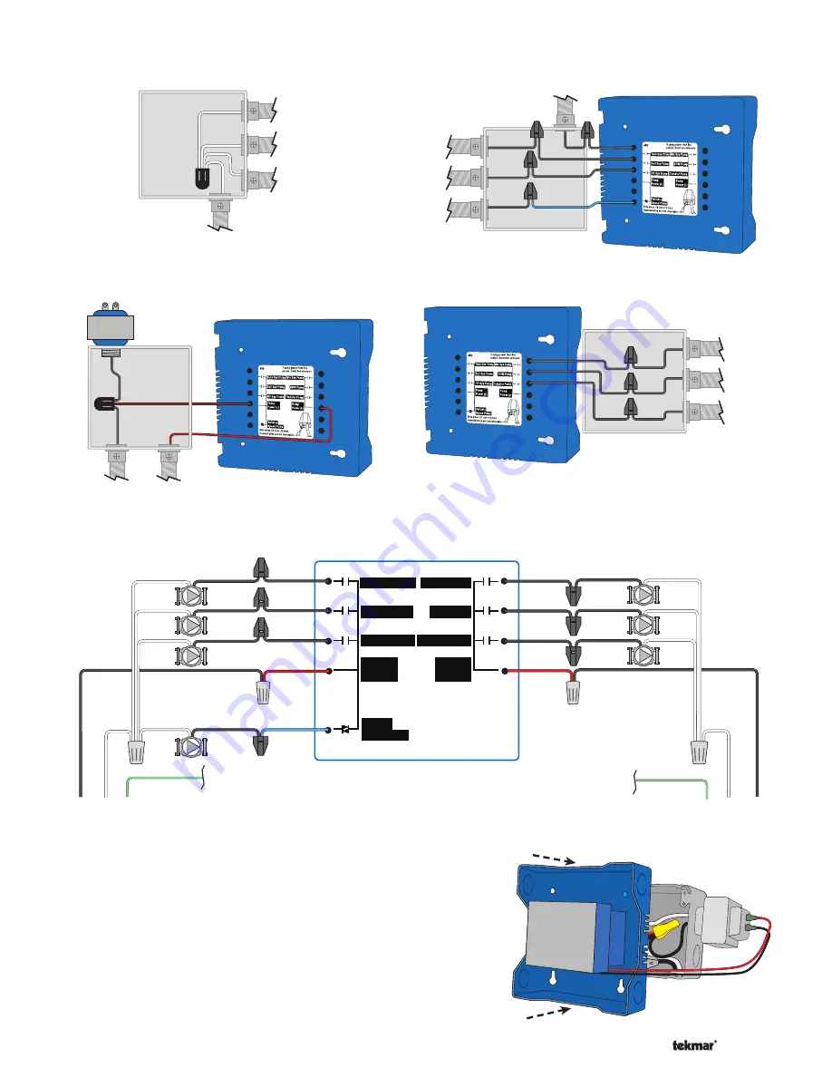 Tekmar tekmarNet 2 House Control 406 Installation & Operation Manual Download Page 5