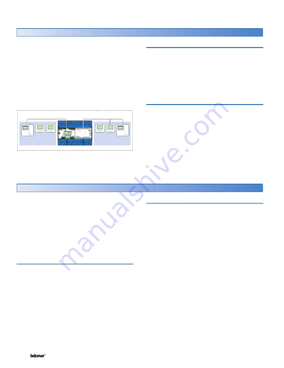 Tekmar Universal Reset Module 422 Data Brochure Download Page 16