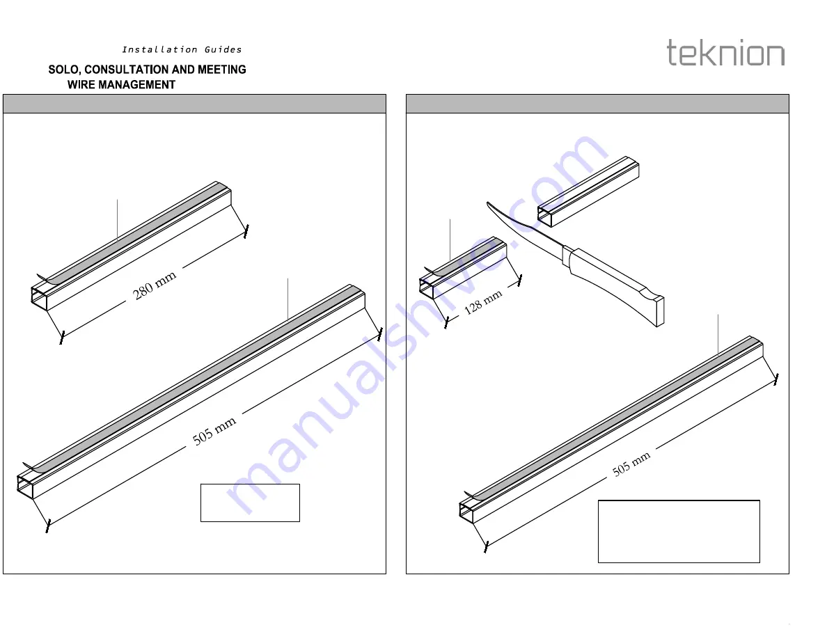 Teknion Sidewise SWCBA Скачать руководство пользователя страница 4