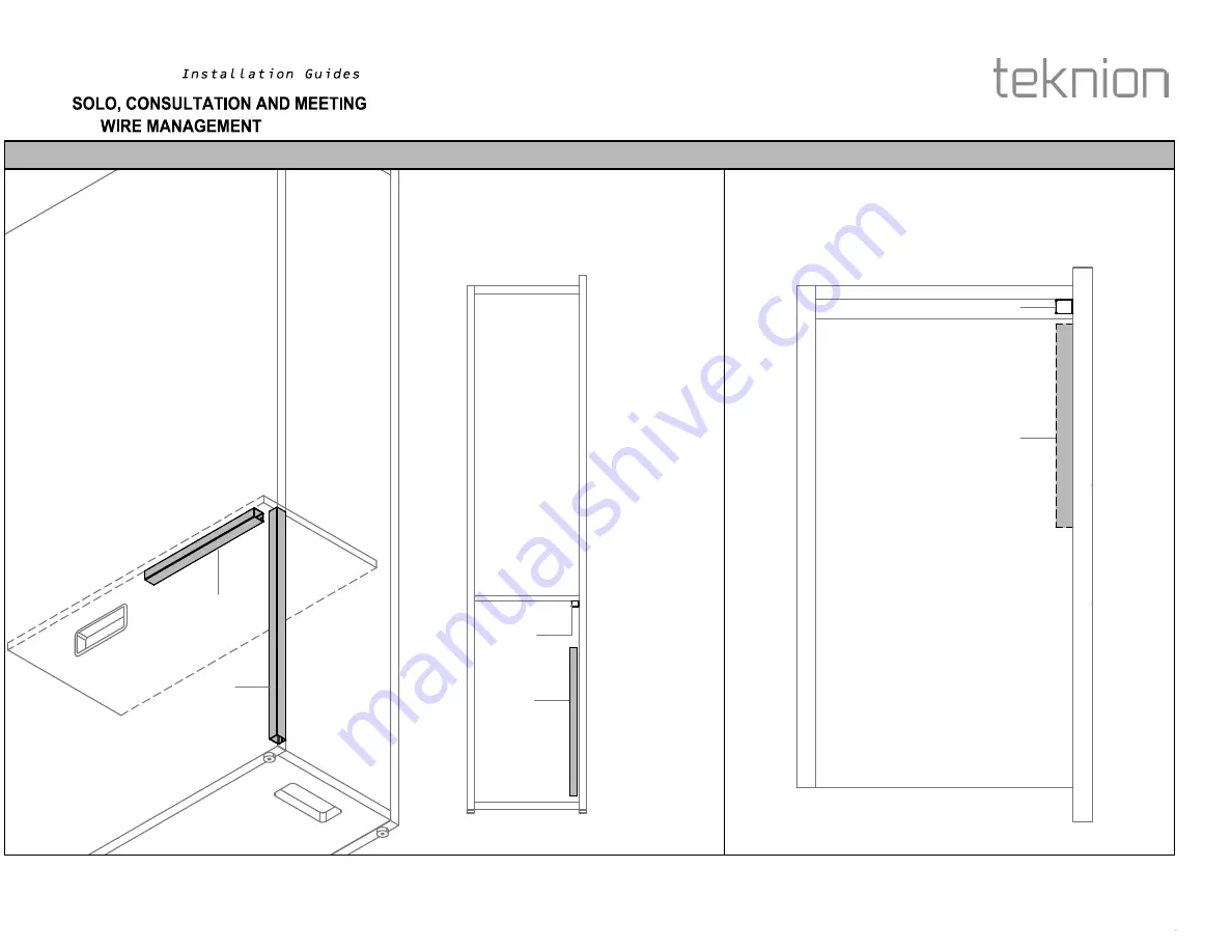 Teknion Sidewise  SWCRA Installation Manuals Download Page 24