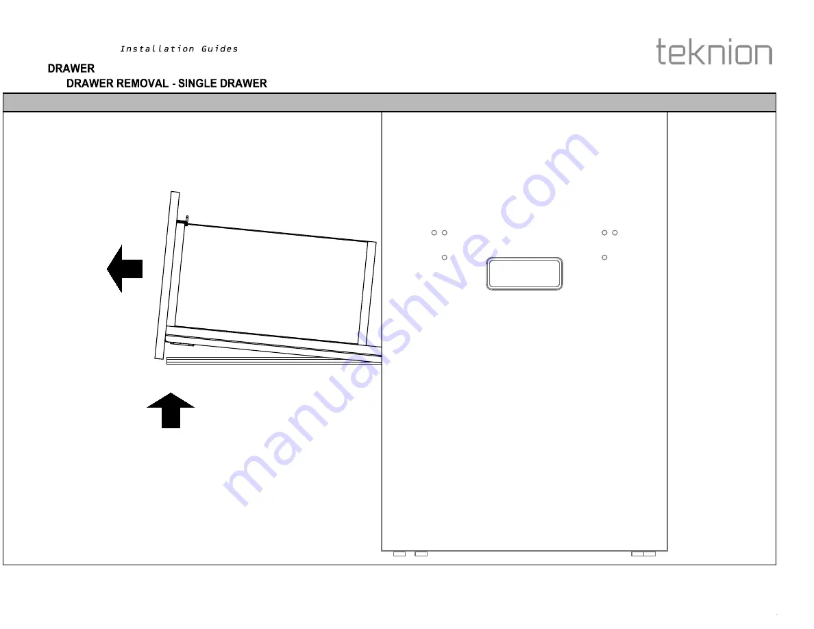 Teknion Sidewise  SWCRA Installation Manuals Download Page 72