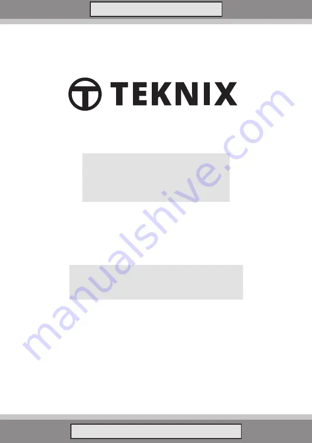 TEKNIX TKDF104BL Скачать руководство пользователя страница 1