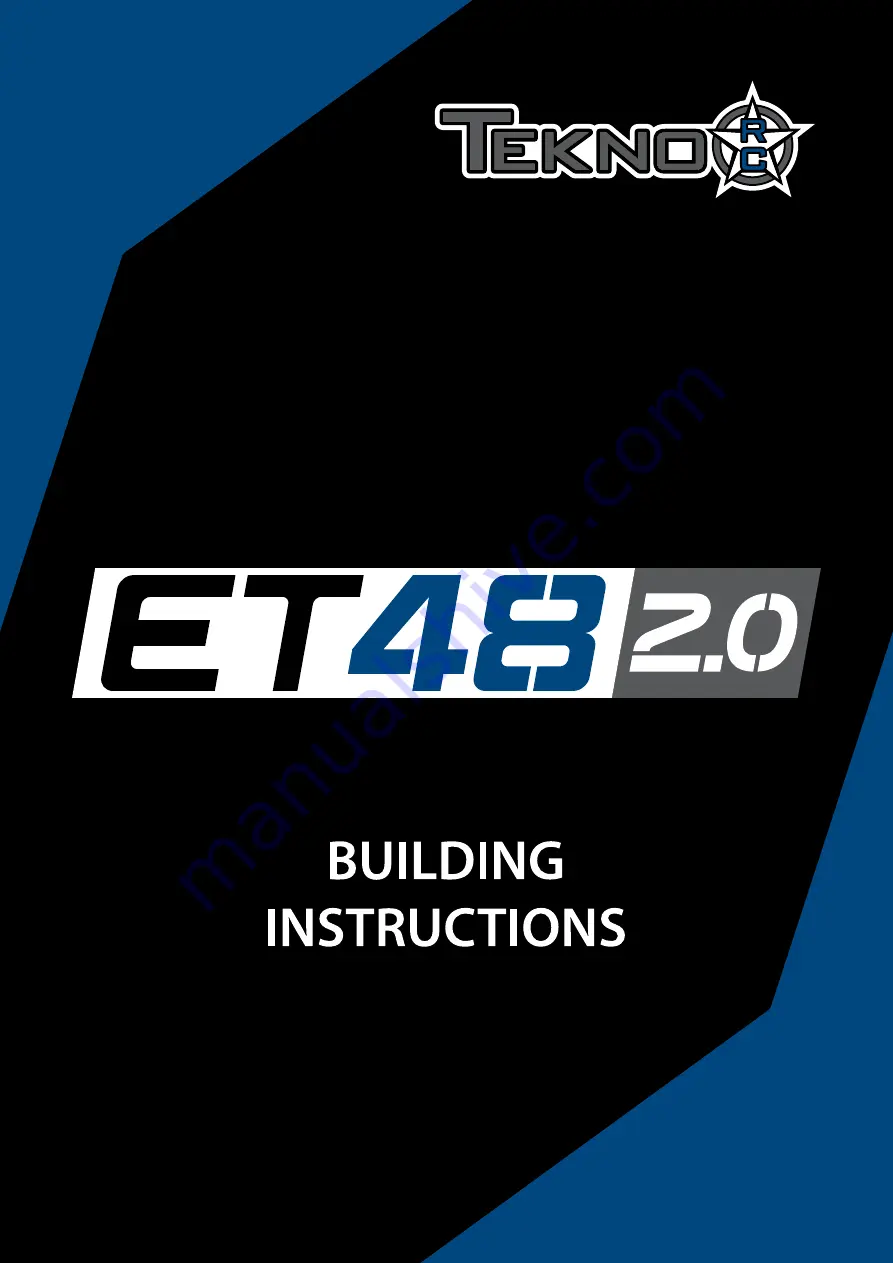 Tekno RC ET48 2.0 Building Instructions Download Page 1