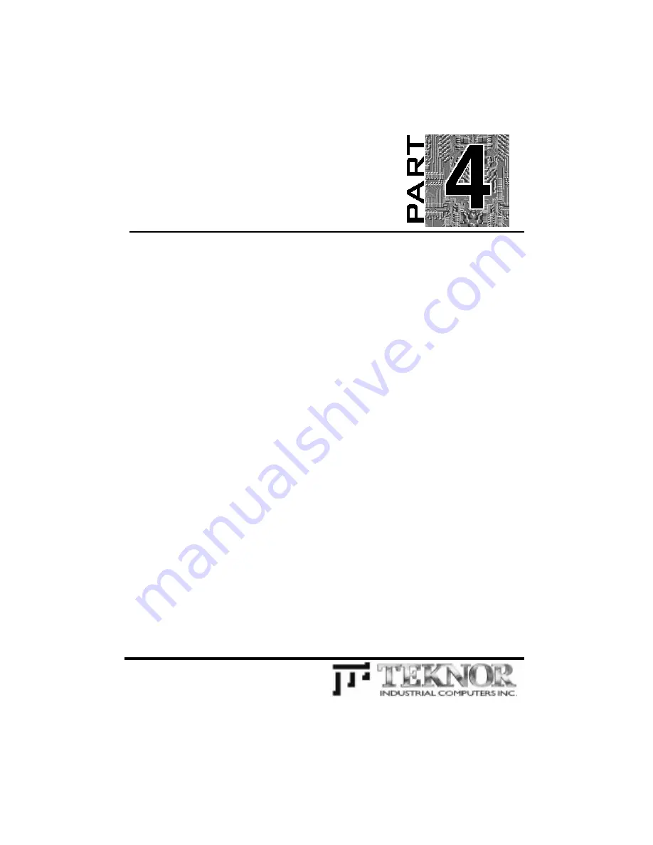 Teknor Industrial Computers TEK-CPCI-1000 Technical Reference Manual Download Page 111