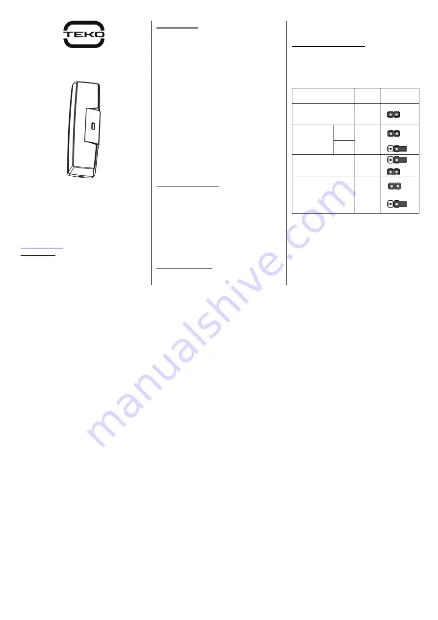 teko Astra-3731 User Manual Download Page 1