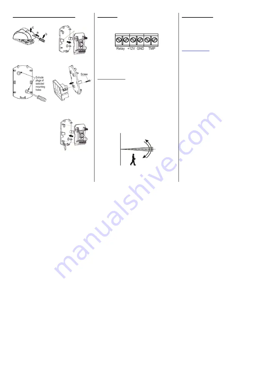 teko Astra-531 PIR User Instruction Download Page 2