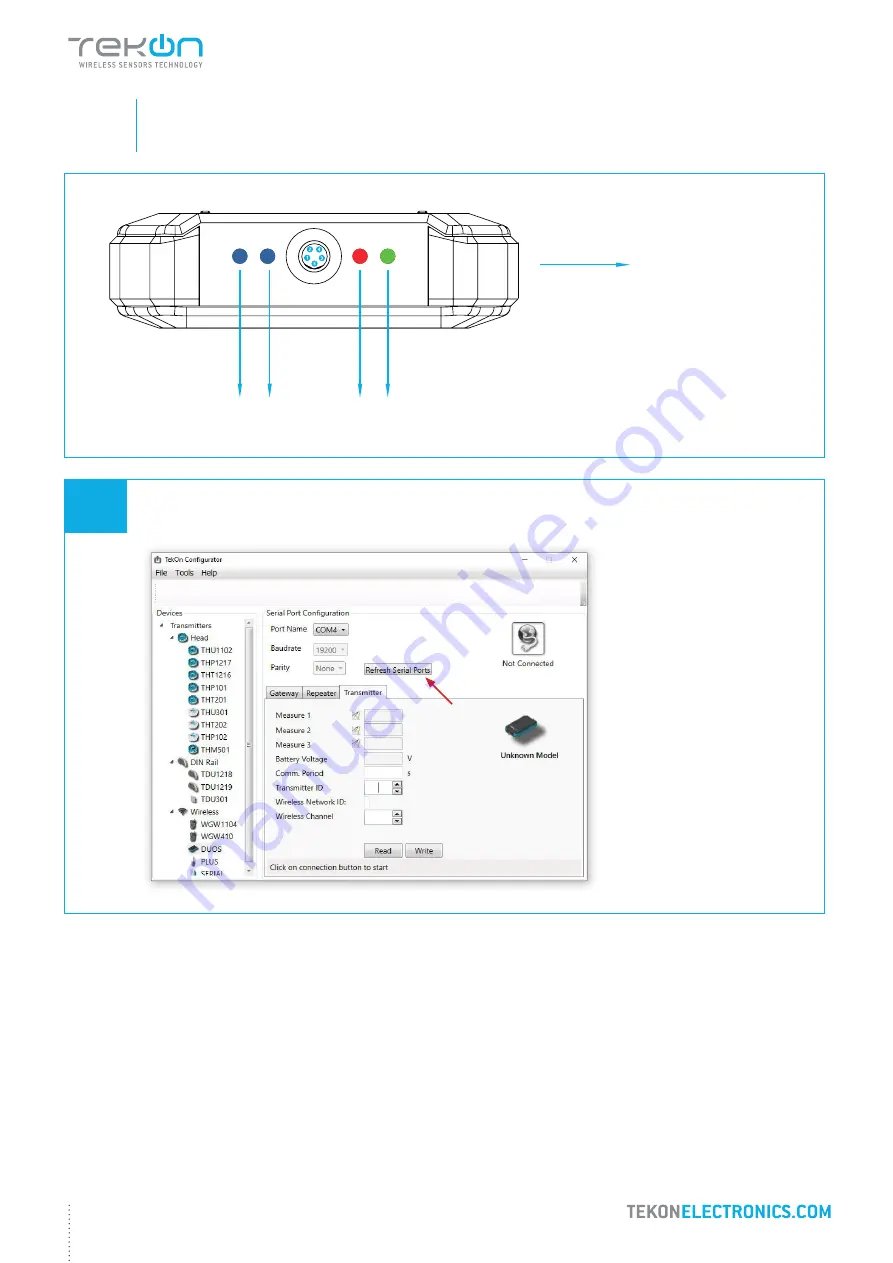 Tekon DUOS uTEMP E01A Installation Manual Download Page 13